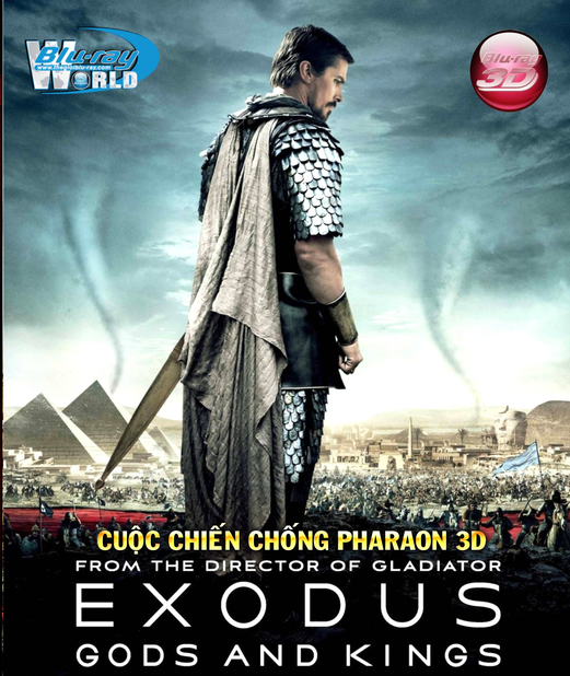 D245. Exodus Gods and Kings 2015 - CUỘC CHIẾN CHỐNG PHARAON 3D25G (DTS-HD MA 7.1)